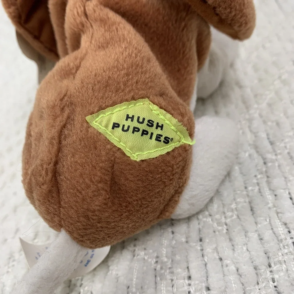 Vintage Applause‎ Hush Puppies Bassett Hound Dog Plush Stuffed Animal 6